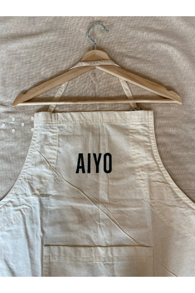 Apron (White) - Aiyo